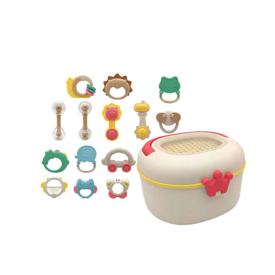 HE0105 - Baby Rattles with Bucket