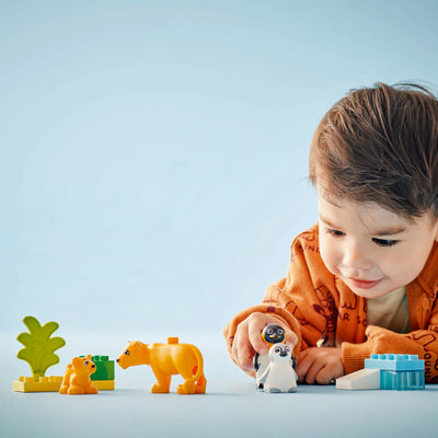 LEGO Duplo Wild Animal Families: Penguins & Lions - 10442