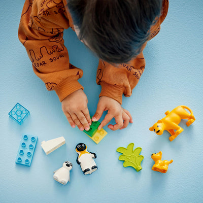 LEGO Duplo Wild Animal Families: Penguins & Lions - 10442