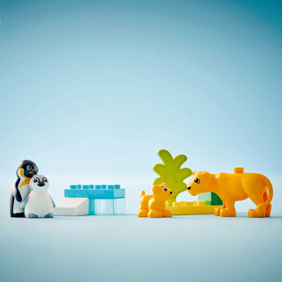 LEGO Duplo Wild Animal Families: Penguins & Lions - 10442