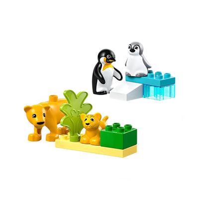 LEGO Duplo Wild Animal Families: Penguins & Lions - 10442