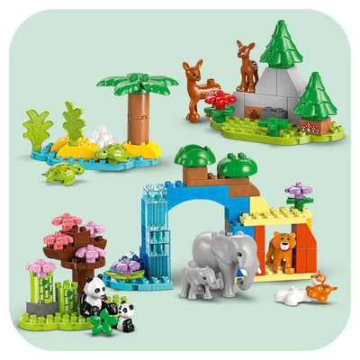 LEGO Duplo 3 in 1 Wild Animal Families - 10446