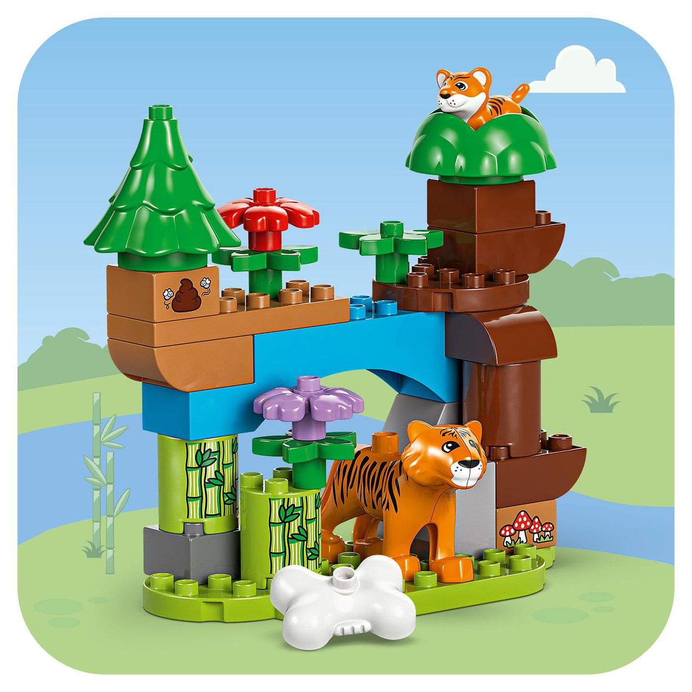 LEGO Duplo 3 in 1 Wild Animal Families - 10446