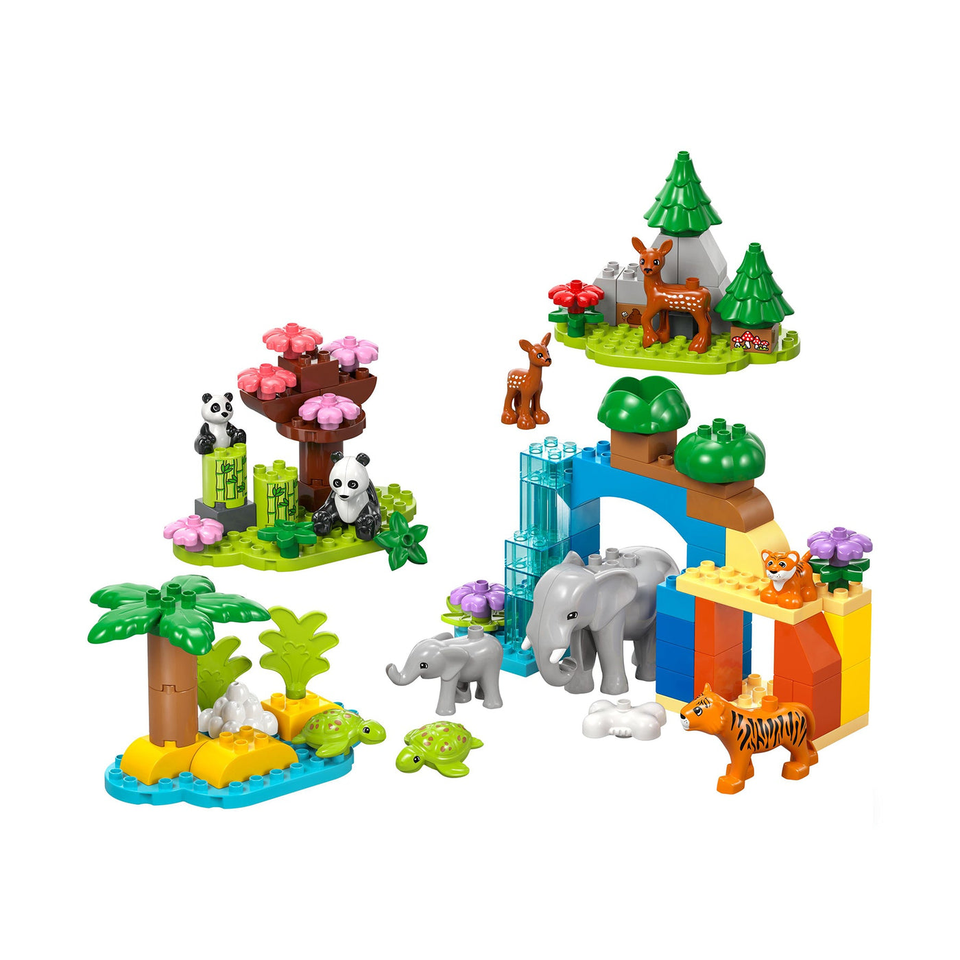 LEGO Duplo 3 in 1 Wild Animal Families - 10446