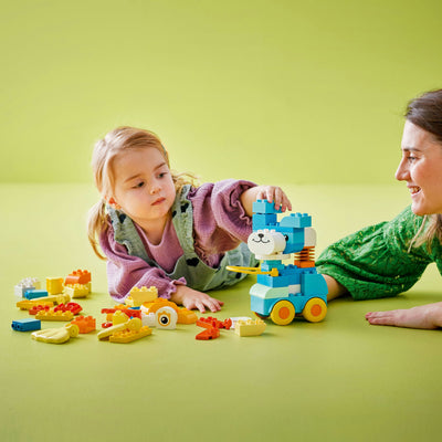 LEGO Duplo 3 in 1 Animals on Wheels - 10448