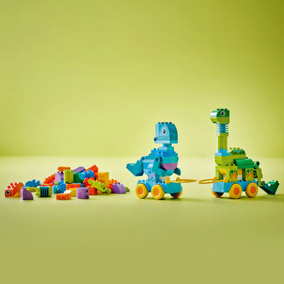 LEGO Duplo 3 in 1 Dinosaurs on Wheels - 10451