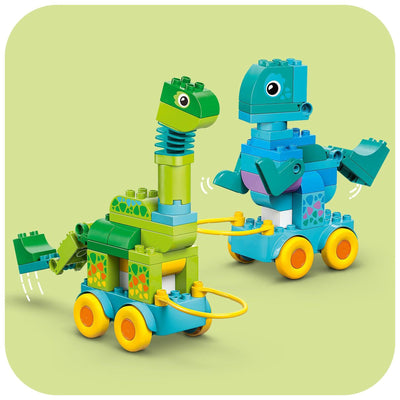 LEGO Duplo 3 in 1 Dinosaurs on Wheels - 10451