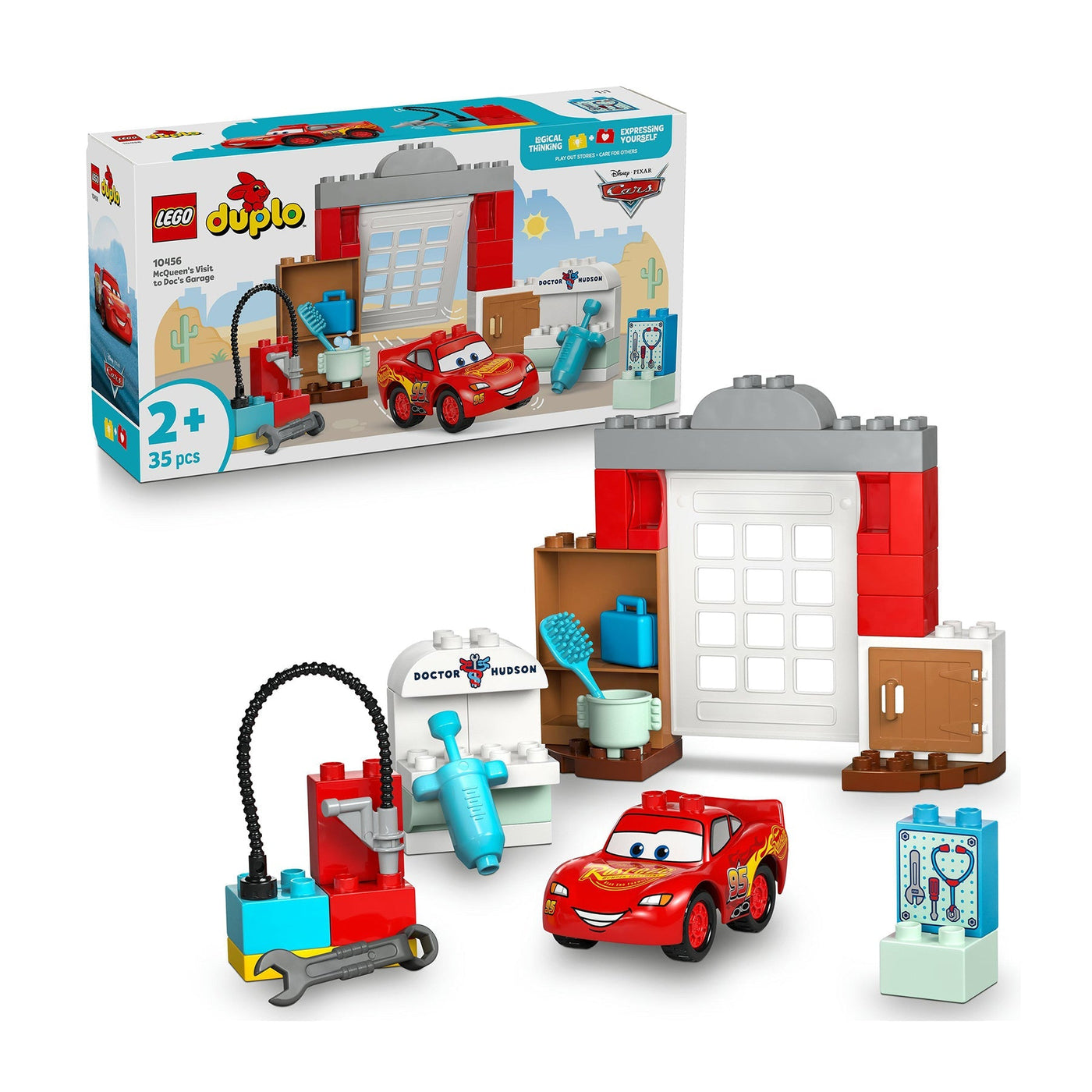 LEGO Duplo McQueen's Visit to Doc's Garage - 10456