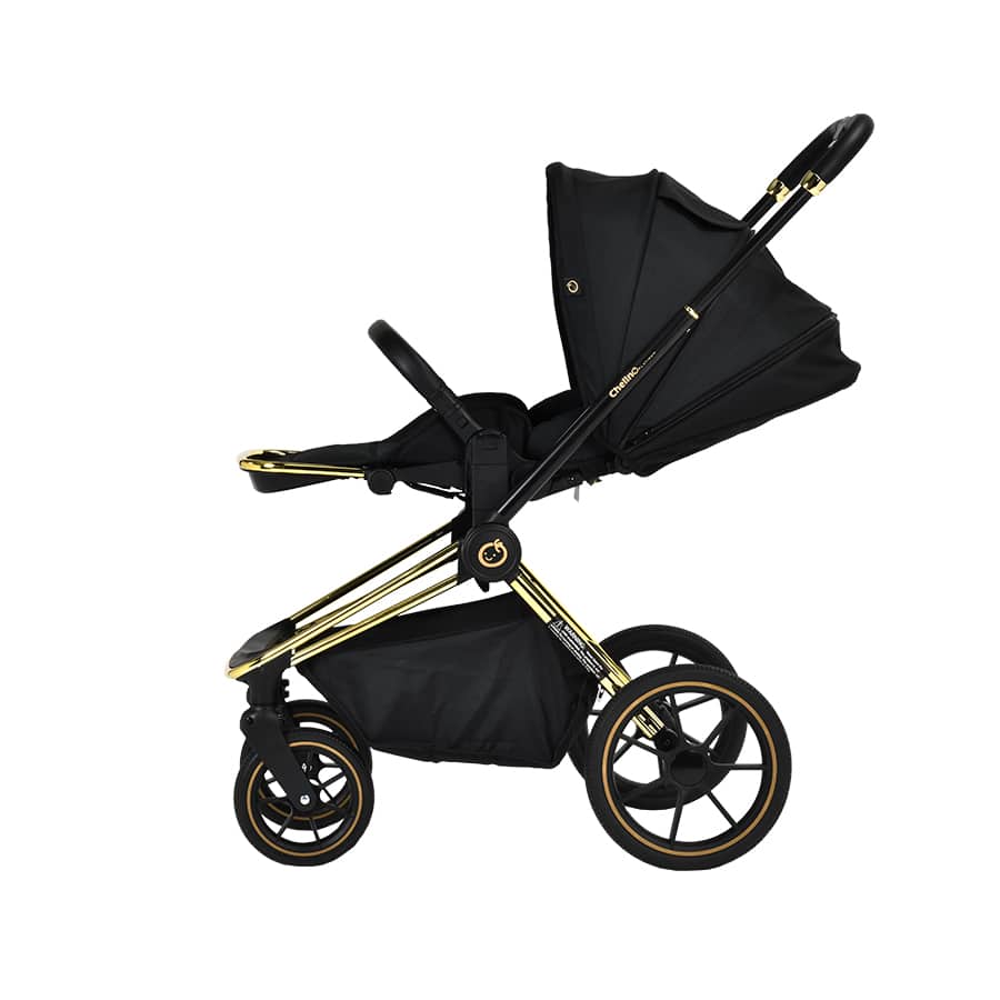 Maverick Yellow Gold with Black Stroller