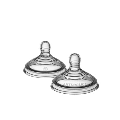 Tommee Tippee Closer to Nature 2 Slow Flow Teats 0M+