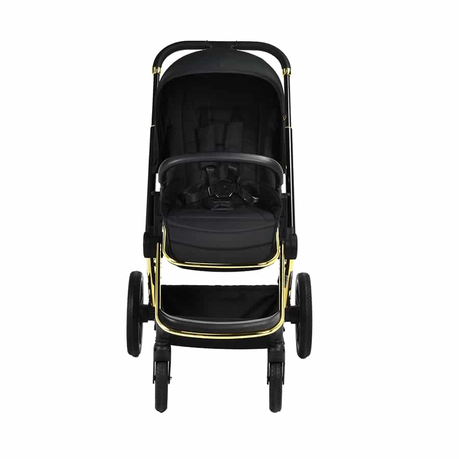 Maverick 2 in 1 Yellow Gold & Black Travel System
