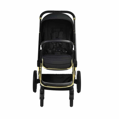 Maverick 2 in 1 Yellow Gold & Black Travel System