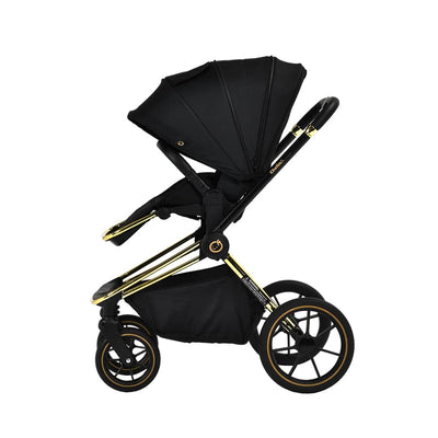 Maverick 2 in 1 Yellow Gold & Black Travel System