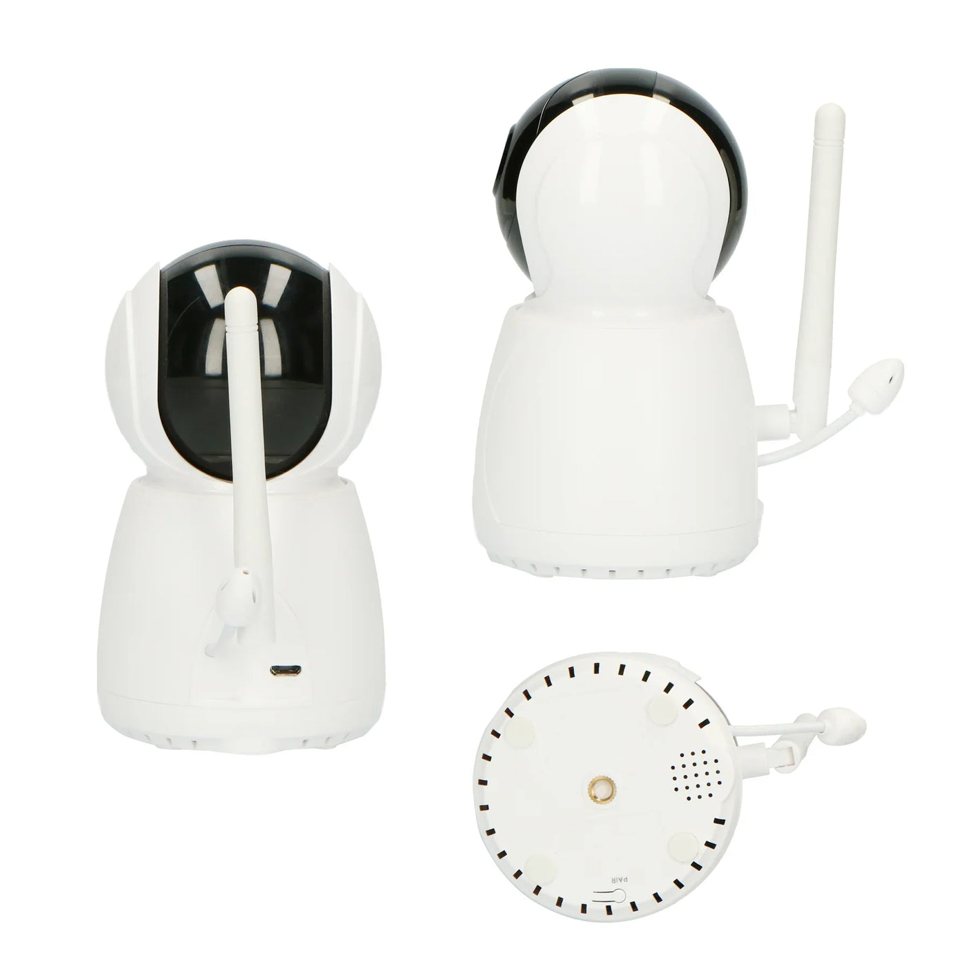 Alecto DVM-275 - Video baby monitor with 5" colour display, white
