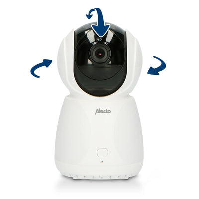 Alecto DVM-275 - Video baby monitor with 5" colour display, white