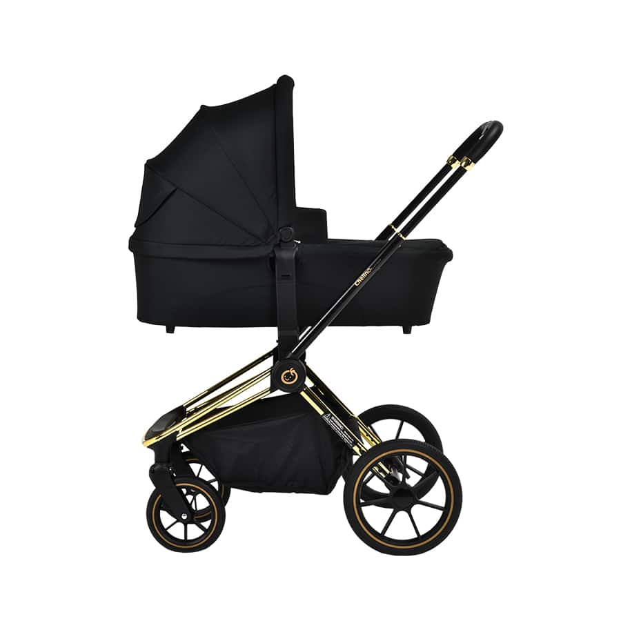 Maverick 2 in 1 Yellow Gold & Black Travel System