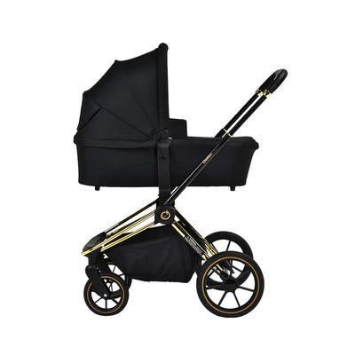 Maverick 2 in 1 Yellow Gold & Black Travel System
