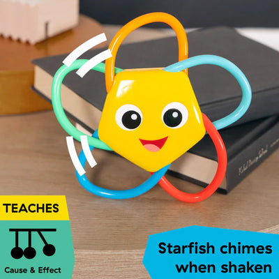 Baby Einstein Ocean Explorers Soothing Star Teether & Rattle Toy