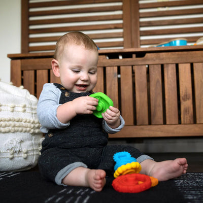 Baby Einstein Stack & Teether Multi-Textured Toy Set