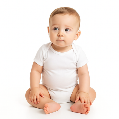 Baby Republic Babyvest Short Sleeve 3 Pack - White