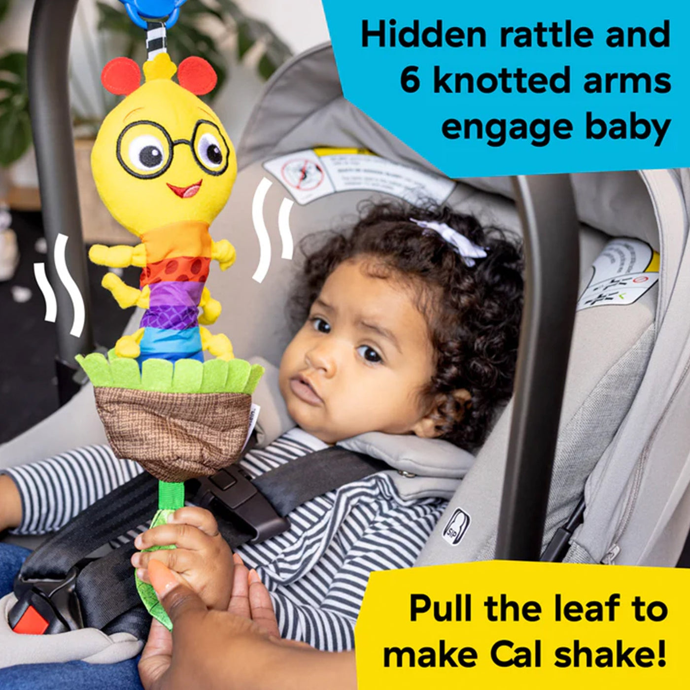 Baby Einstein Cal Jittery Plush Toy