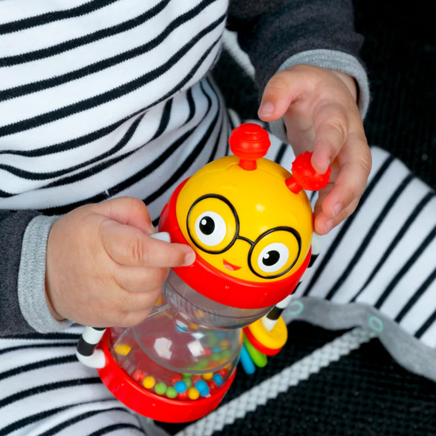 Baby Einstein Cal's Sensory Shake-Up Activity Rattle