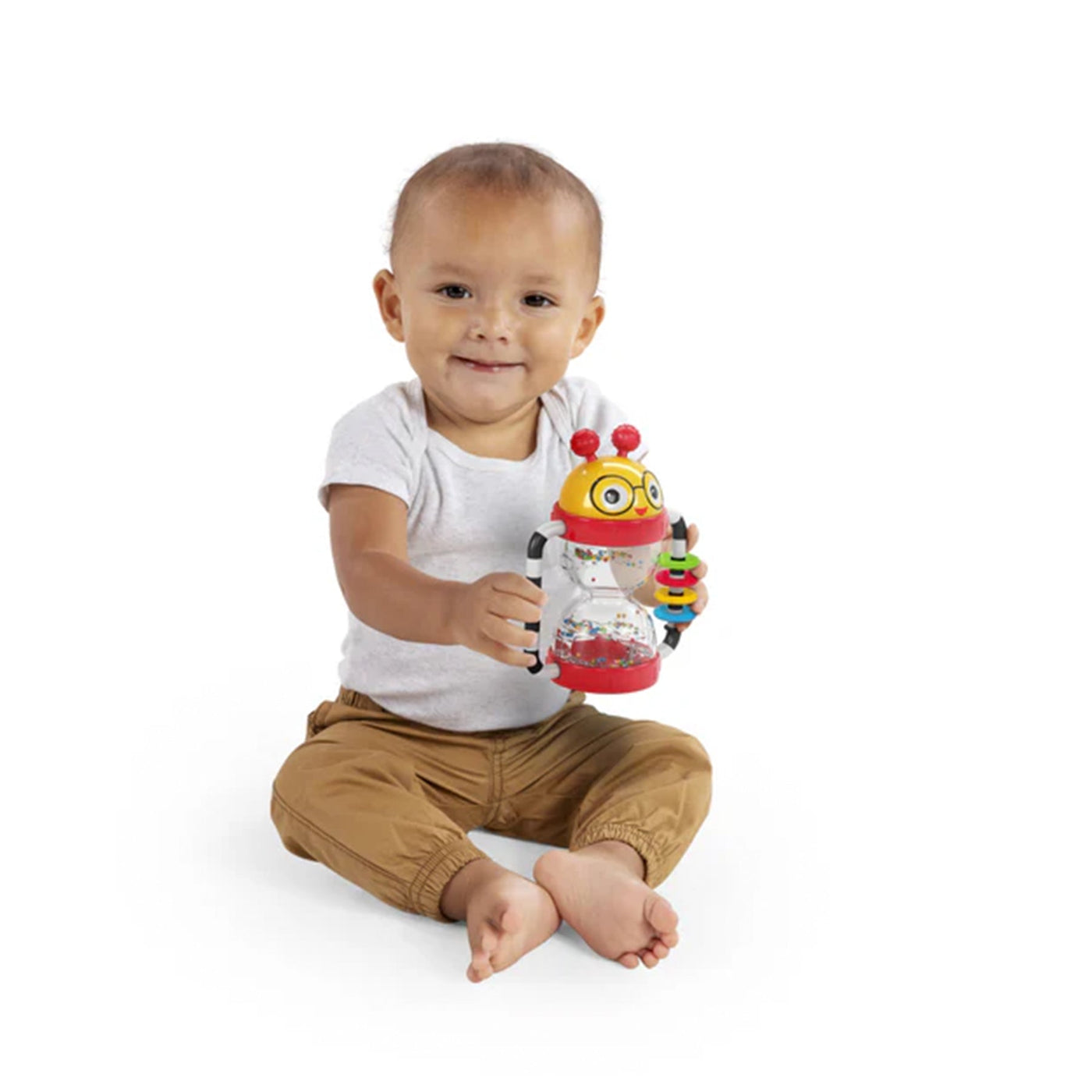 Baby Einstein Cal's Sensory Shake-Up Activity Rattle