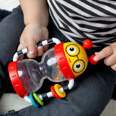 Baby Einstein Cal's Sensory Shake-Up Activity Rattle