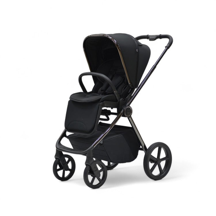Bella III Black Stroller & Carry Cot 2 IN 1 Travel System