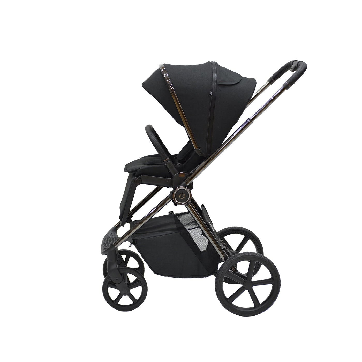Bella III Black Stroller & Carry Cot 2 IN 1 Travel System