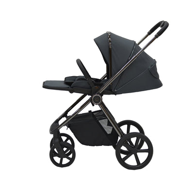 Bella III Graphite Stroller & Carry Cot 2 In 1 Travel System