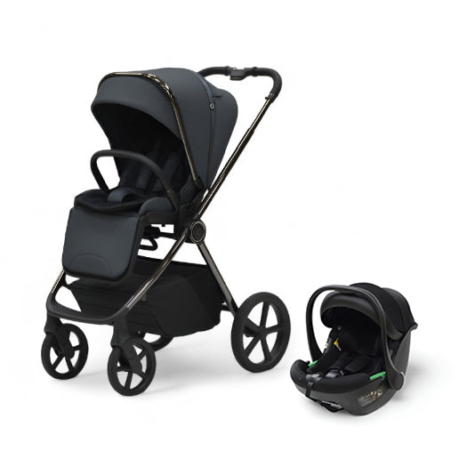 Bella III Graphite Stroller & Tulip i-Size Car Seat 2 In 1 Travel System