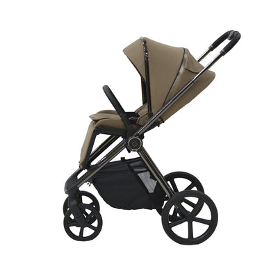 Bella III Mocca Stroller & Tulip i-Size Car Seat 2 In 1 Travel System