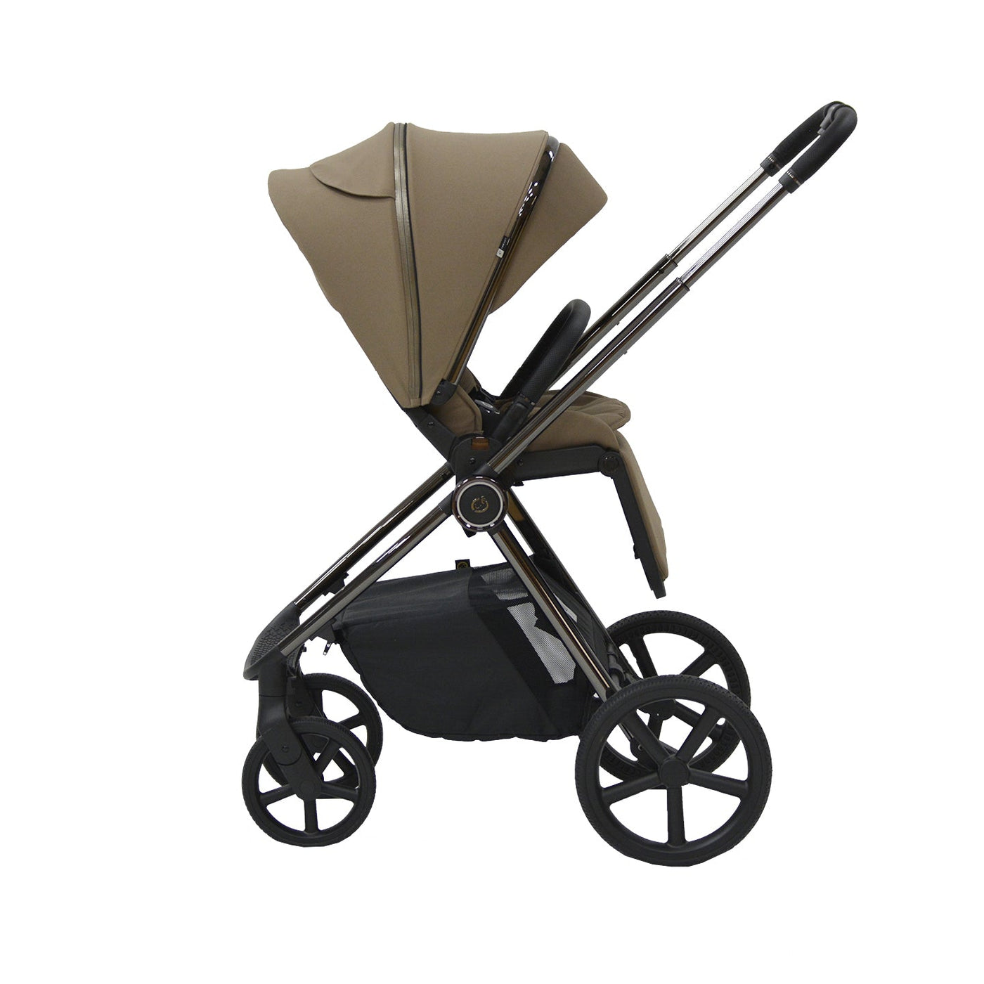 Bella III Mocca Stroller & Tulip i-Size Car Seat 2 In 1 Travel System