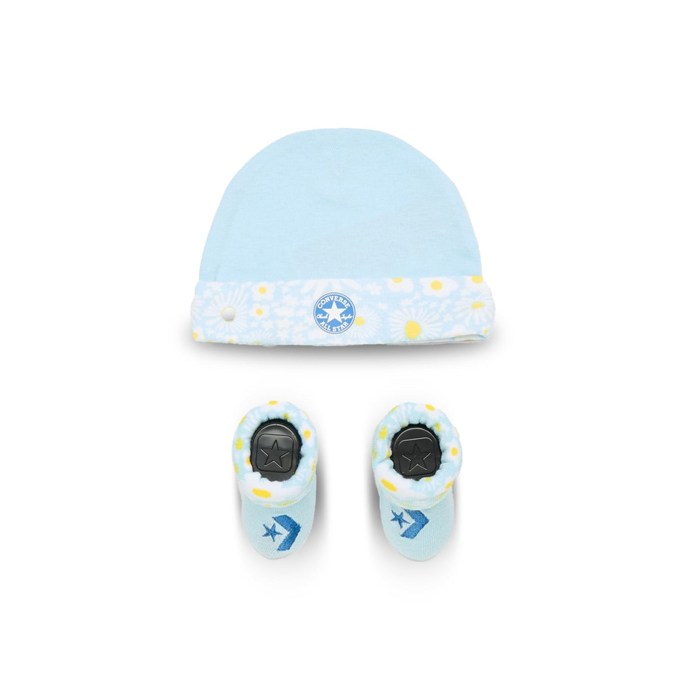Converse CHN Infant Hat & Booties - True Sky