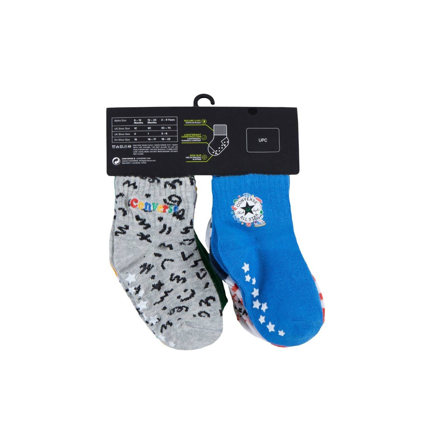 CHN Converse 6 Pack Grippers - White