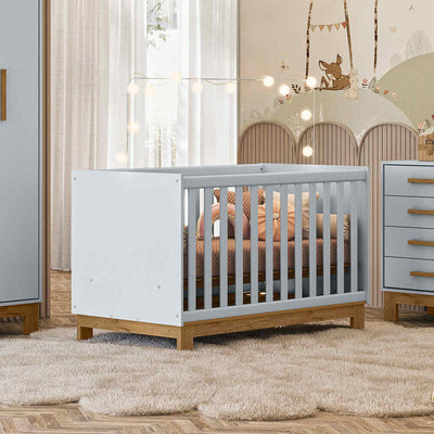 Luan 2 IN 1 Convertible Baby Cot to Bed