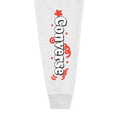 CNVG Converse Squiggle S/S Tee & Jogger - Grey Heather