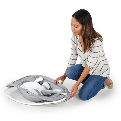 Ingenuity Infant to Toddler Rocker and Baby Bouncer Seat, Cuddle Lamb