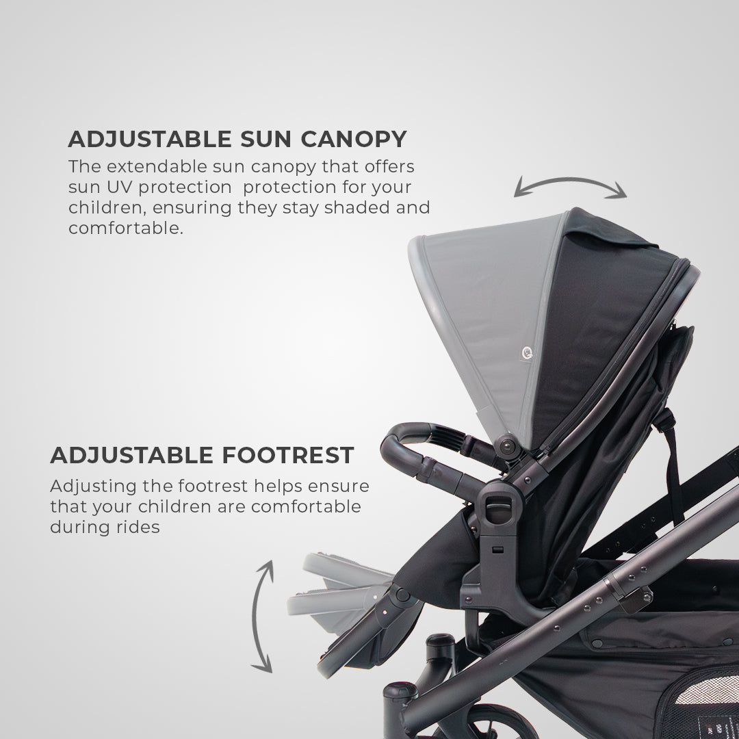 Deuce Twin 8 IN 1 Travel System