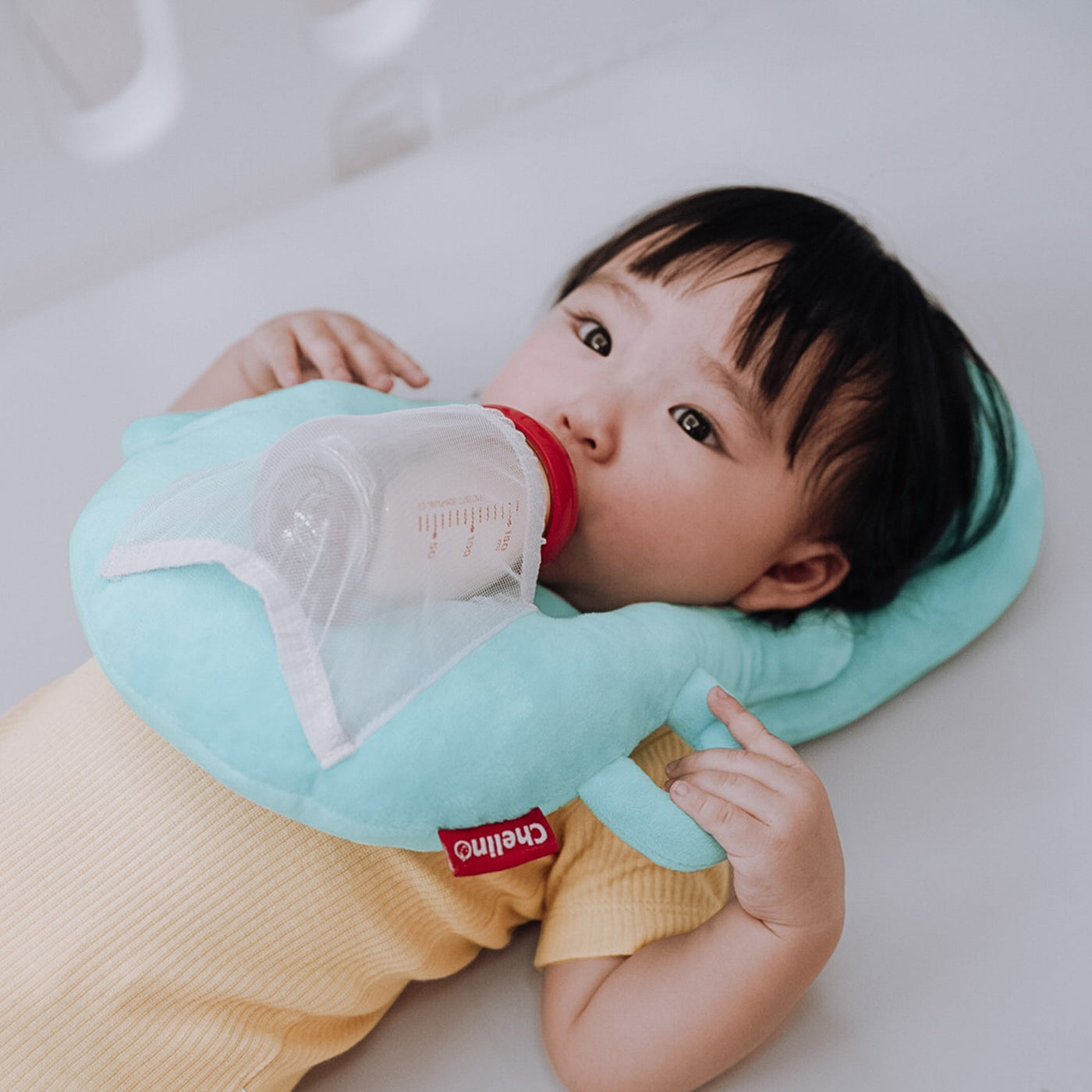 2 IN 1 Baby Feeding Support Pillow Pink