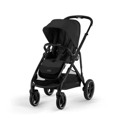 Gazelle S2 Double Stroller - (Black Frame)