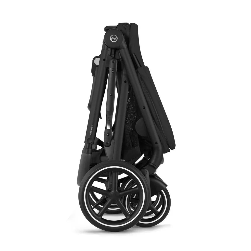 Gazelle S2 Double Stroller - (Black Frame)