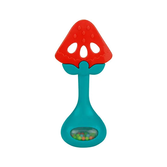 Baby Teether Rattle Toys (Silicon)