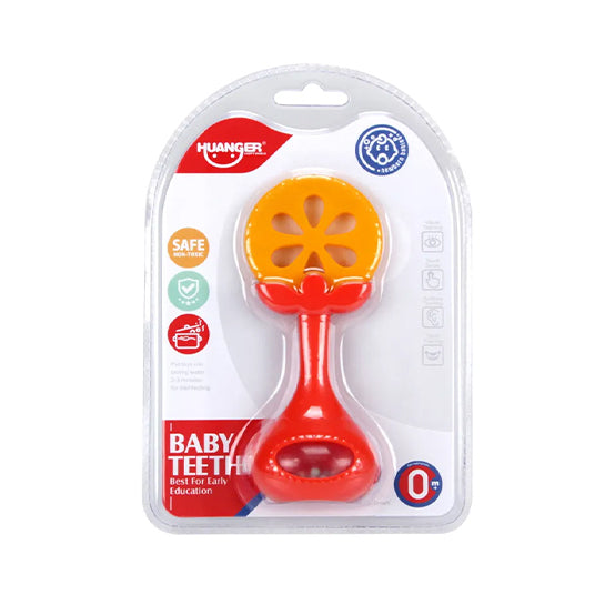 Baby Teether Rattle Toys (Silicon)