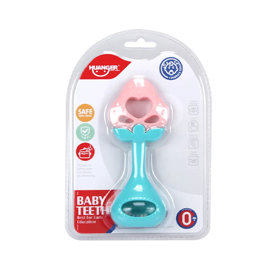 Baby Teether Rattle Toys (Silicon)