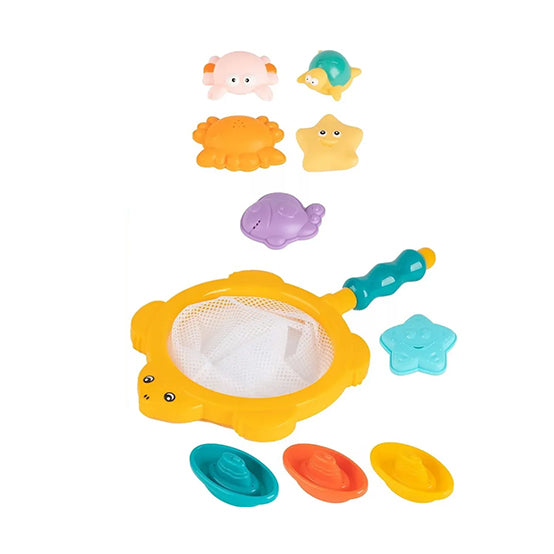 HE0247 - Baby Bath 10PC Water Toys