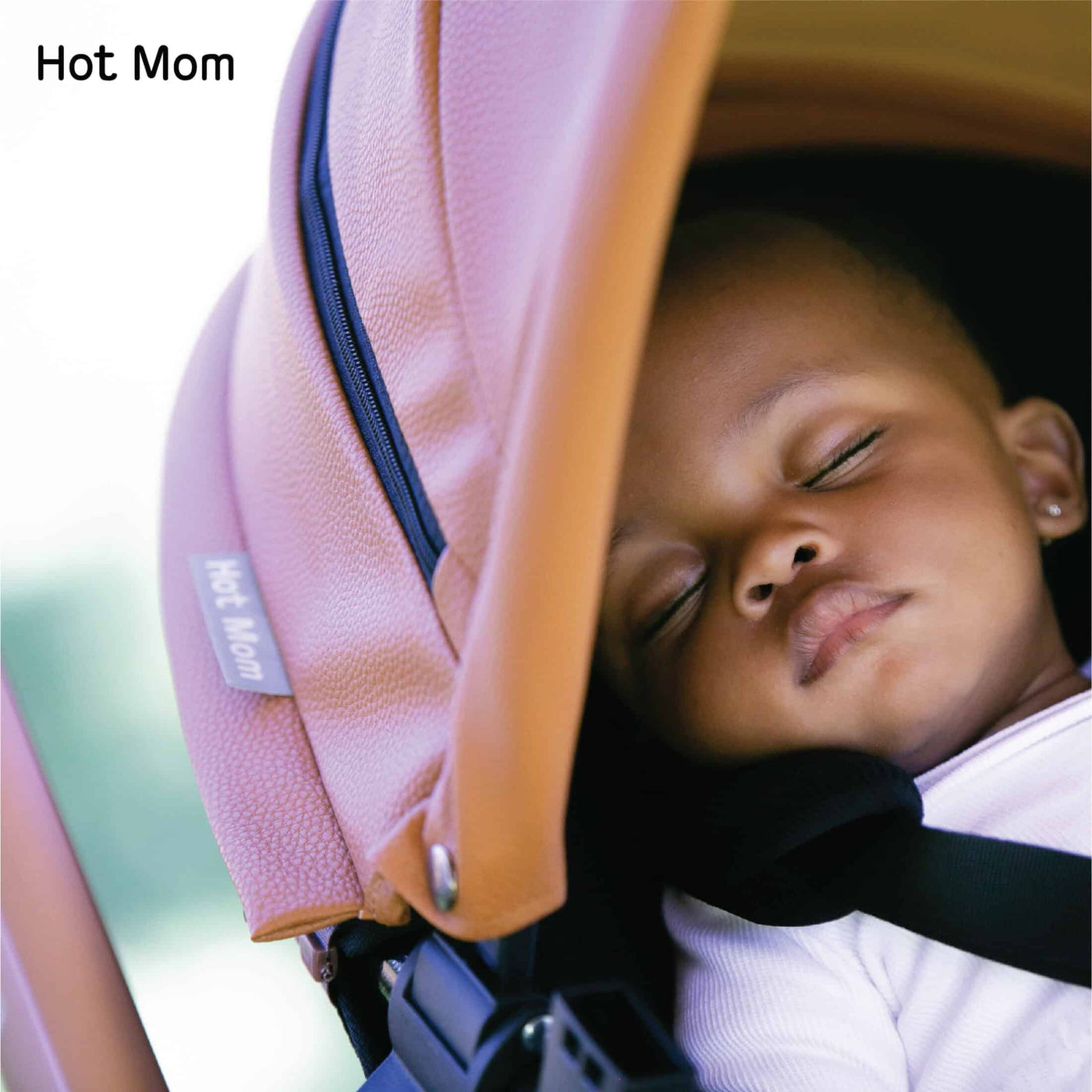 HotMom Cocoon White Stroller