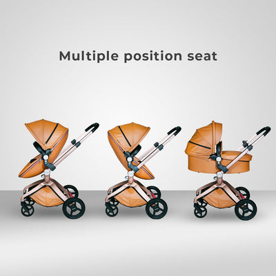 HotMom Cocoon White Stroller