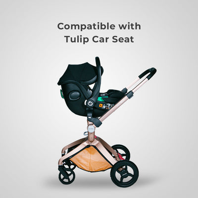 HotMom Cocoon White Stroller